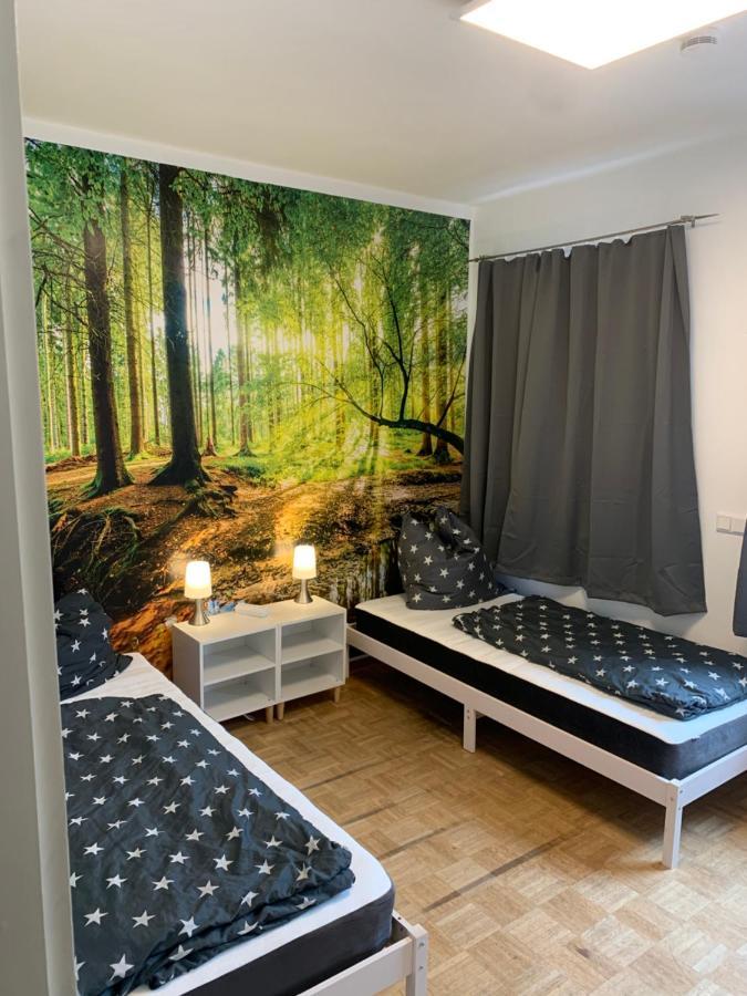 Mainpark Apartment 4 Schlafzimmer Bis Zu 10 Personen Direkt Ueber Aschaffapartment Bei Aschaffenburg Mainaschaff Εξωτερικό φωτογραφία