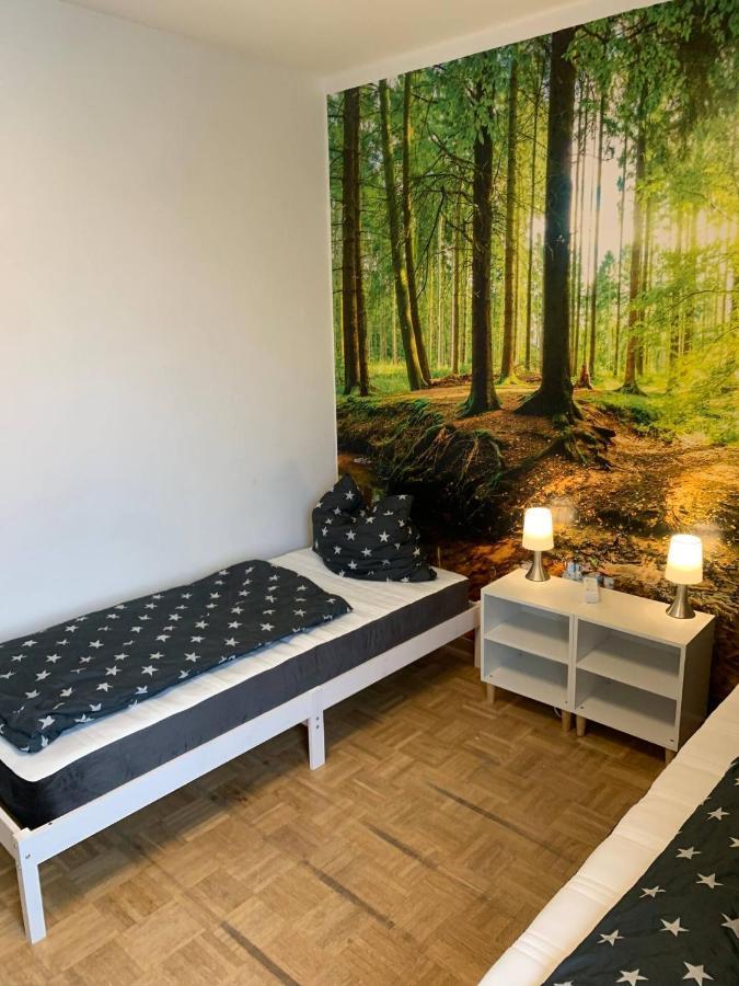 Mainpark Apartment 4 Schlafzimmer Bis Zu 10 Personen Direkt Ueber Aschaffapartment Bei Aschaffenburg Mainaschaff Εξωτερικό φωτογραφία