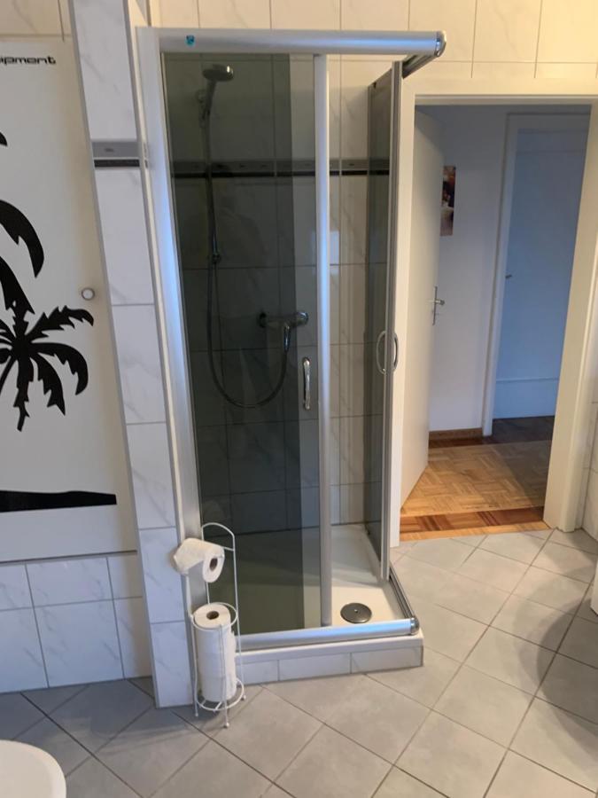 Mainpark Apartment 4 Schlafzimmer Bis Zu 10 Personen Direkt Ueber Aschaffapartment Bei Aschaffenburg Mainaschaff Εξωτερικό φωτογραφία